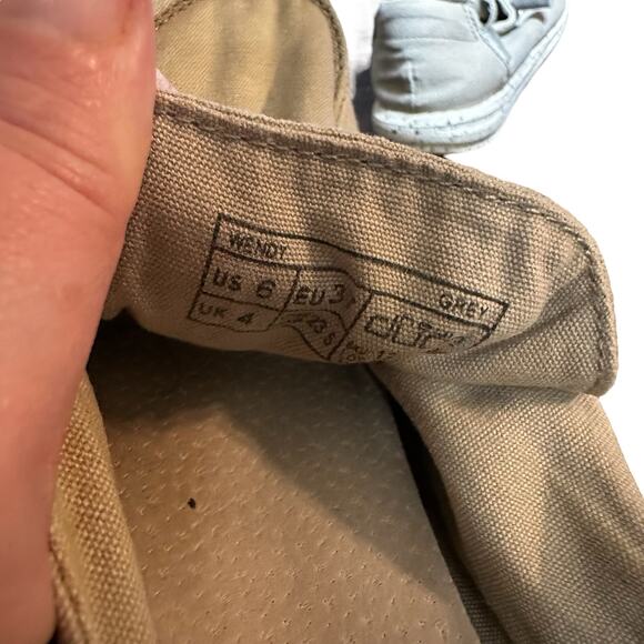 Women's Hey Dude Wendy Grey Shoes size 6 and Slip On Canvas comfortable casual - Picture 9 of 11